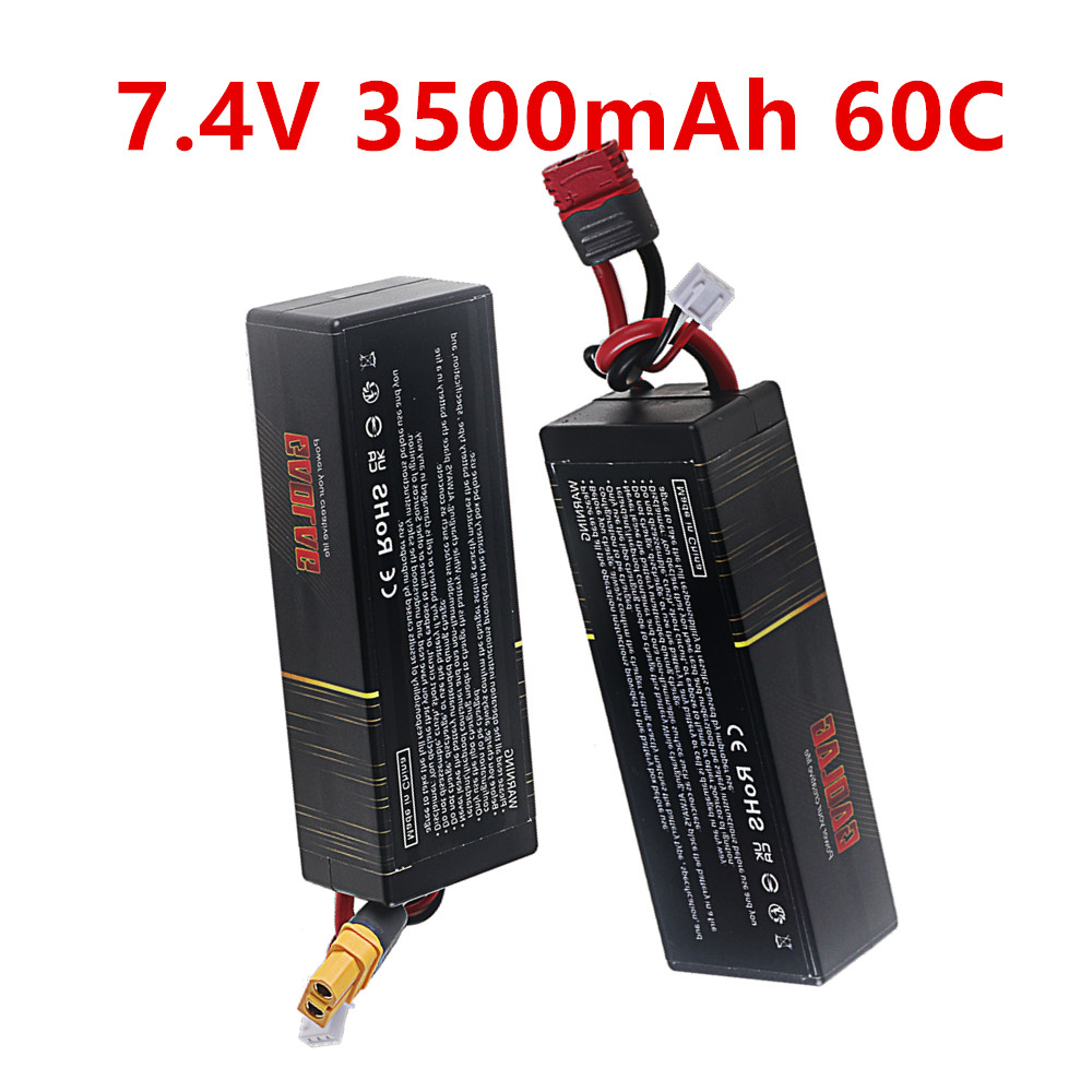Rc Hobby Tank - Baterai Lipo 2S 7.4V untuk 3500mAh