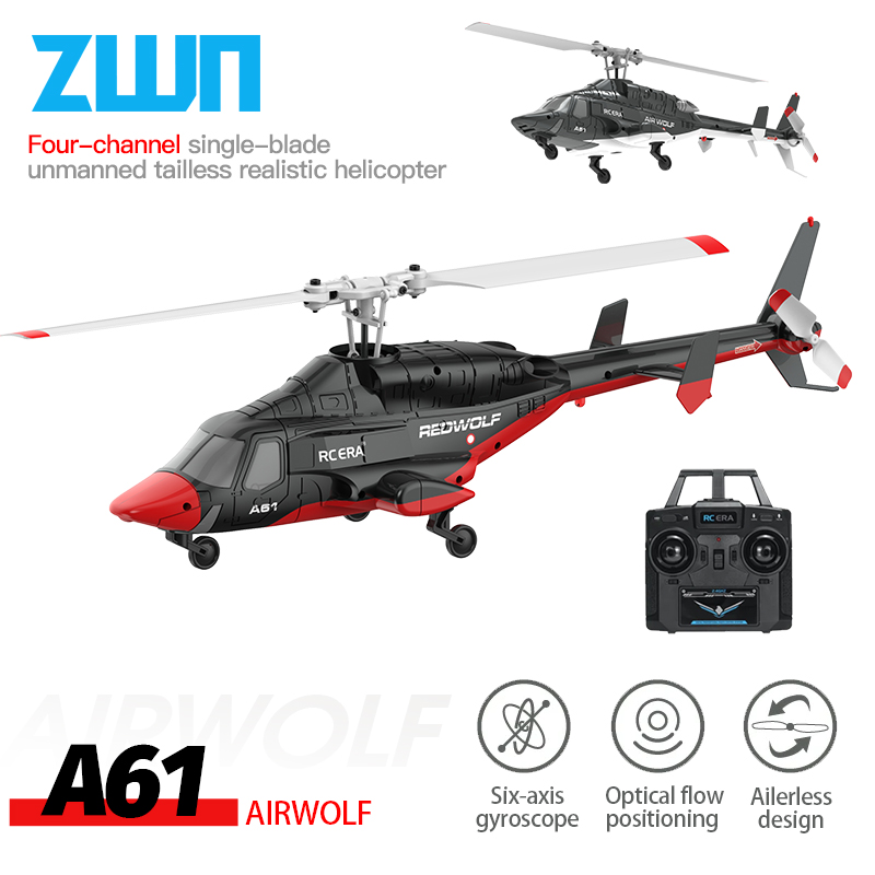 Rc Hobby Helicopter - Helikopter RC A61 2.4G 6-Axis Gyroscope