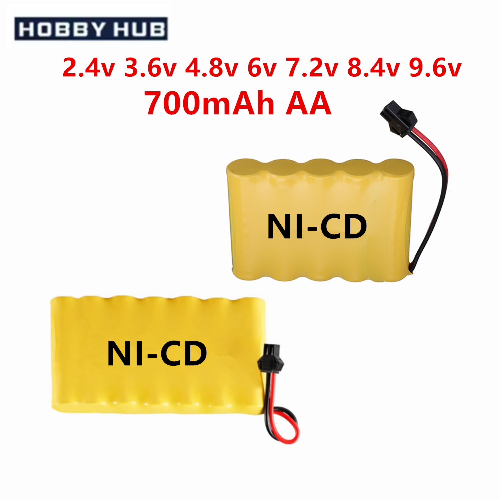 Rc Hobby Tank - Baterai NiCD Hobby HUB 4.8V 6V