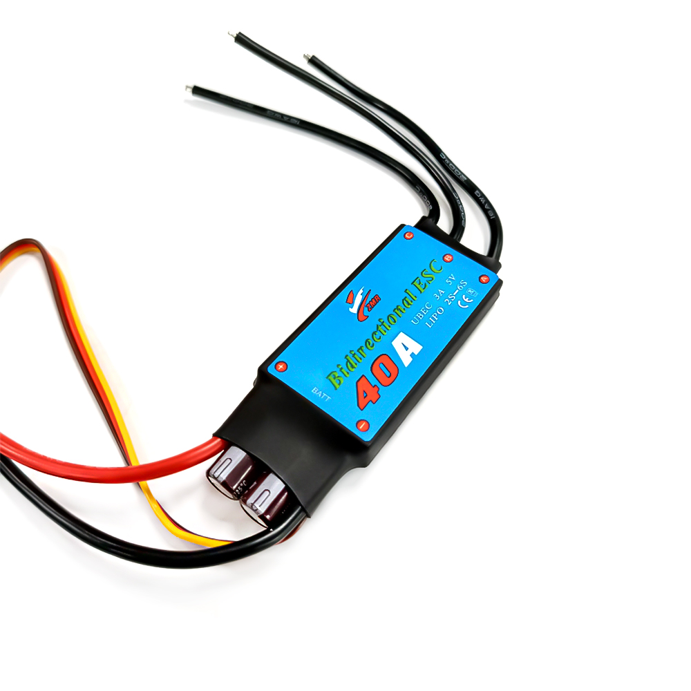 Esc Waterproof 60A - ZMR 12A-80A Pengontrol Kecepatan Bidirectional Brushless