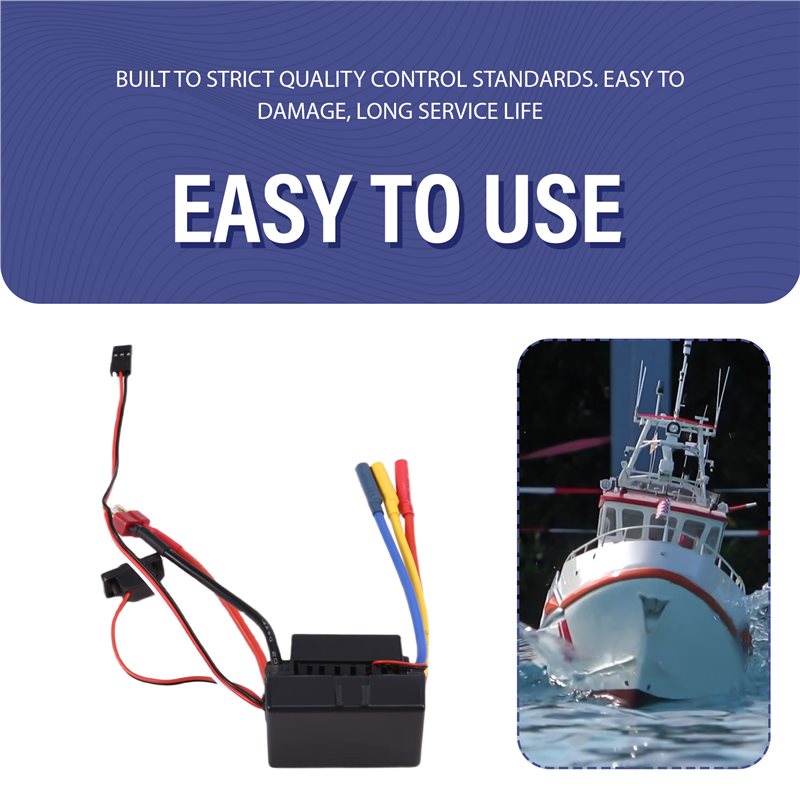 Esc Waterproof 60A - AS96-Motor Tanpa Sikat Tahan Air 3650