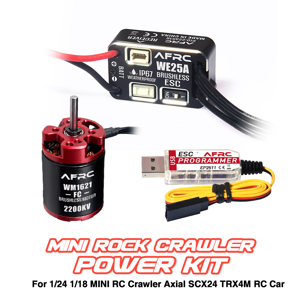 Rc Hobby Motors - Kit Daya Brushless AFRC ESC 25A