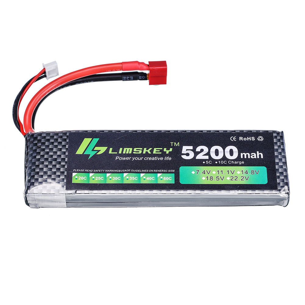 Baterai Limskey Power 7.4V 520 - Rc Hobby Helicopter ulasan dan harga