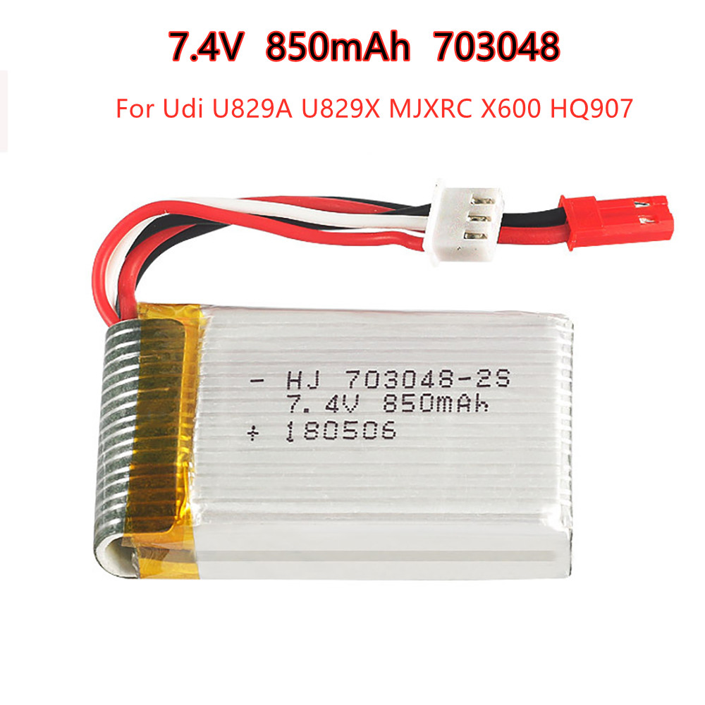 1-5 Buah 2S 7.4V 850MAh 703048 - Rc Hobby & Maskinservice I Eskilstuna ulasan dan harga