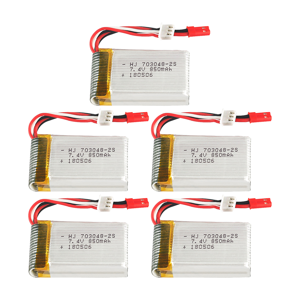 1-5 Buah 2S 7.4V 850MAh 703048 - Rc Hobby & Maskinservice I Eskilstuna ulasan dan harga