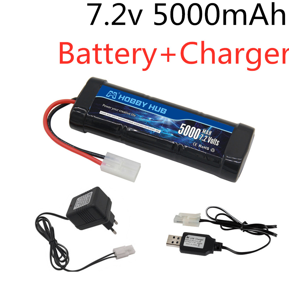 7.2V 5000 MAh Ni-mh Battery Pa - Rc Hobby & Maskinservice I Eskilstuna ulasan dan harga