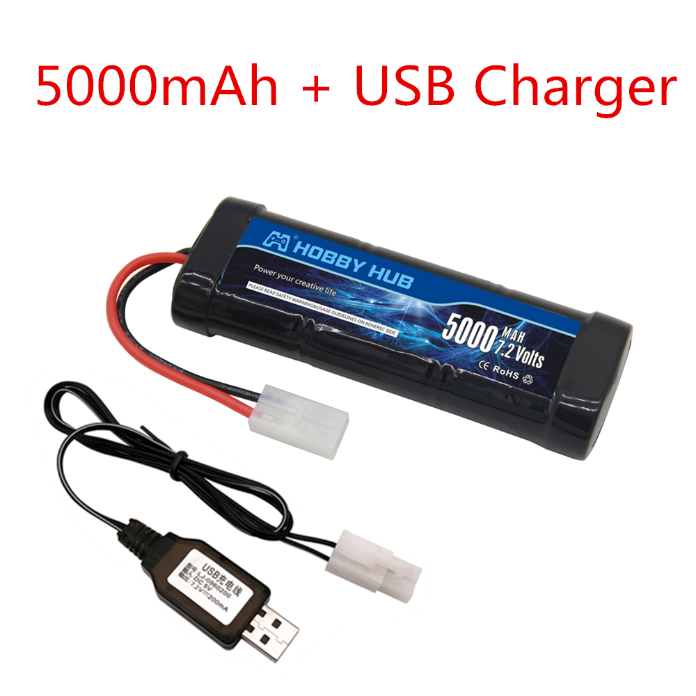 7.2V 5000 MAh Ni-mh Battery Pa - Rc Hobby & Maskinservice I Eskilstuna ulasan dan harga