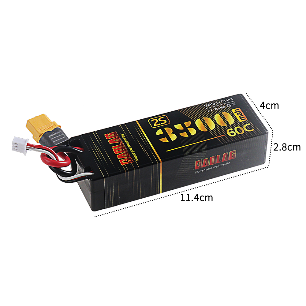 Baterai Lipo 2S 7.4V untuk 350 - Rc Hobby Tank ulasan dan harga