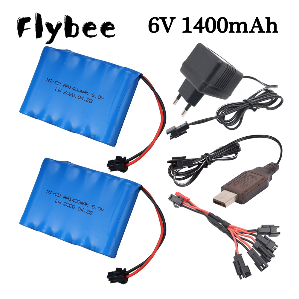 Baterai NiCD 6v 1400mAh untuk  - Rc Hobby Tank ulasan dan harga