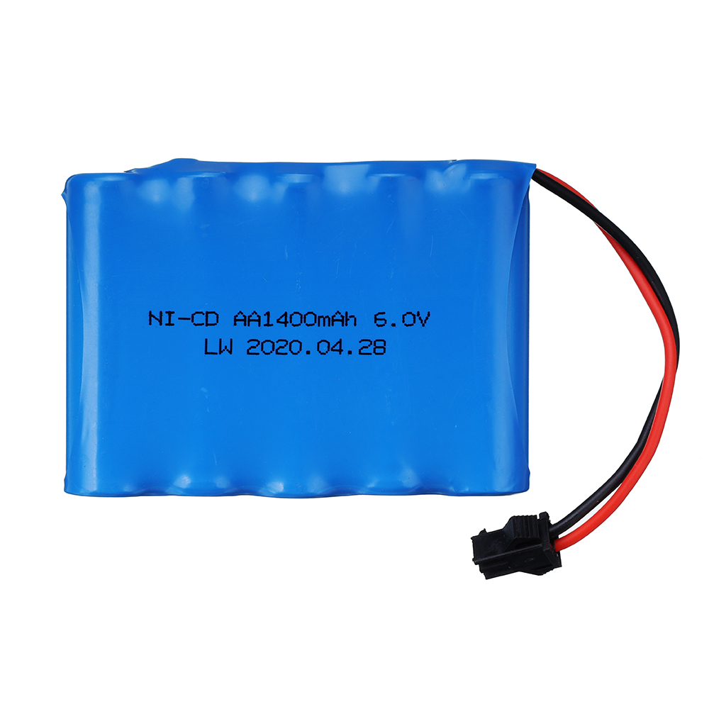 Baterai NiCD 6v 1400mAh untuk  - Rc Hobby Tank ulasan dan harga