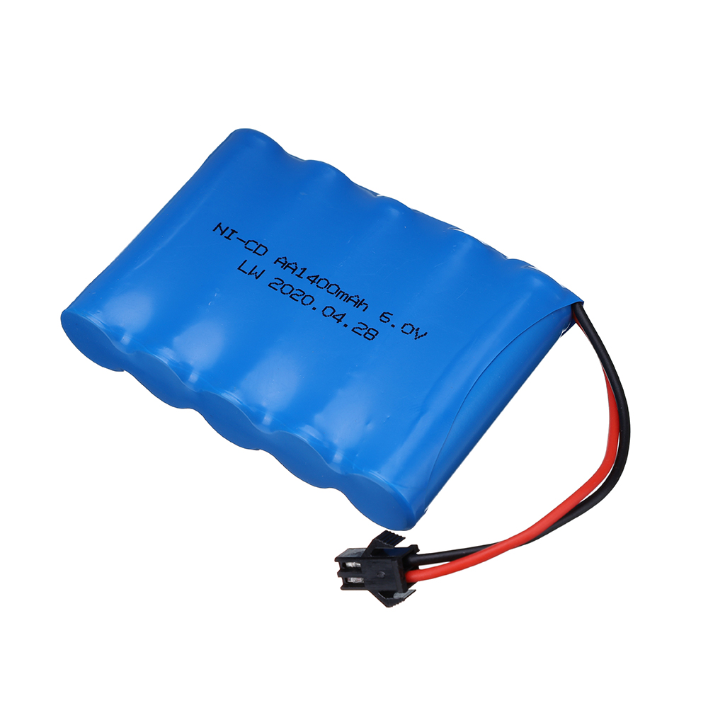 Baterai NiCD 6v 1400mAh untuk  - Rc Hobby Tank ulasan dan harga