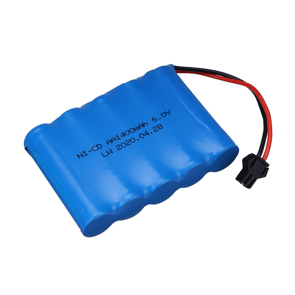 Baterai NiCD 6v 1400mAh untuk  - Rc Hobby Tank ulasan dan harga