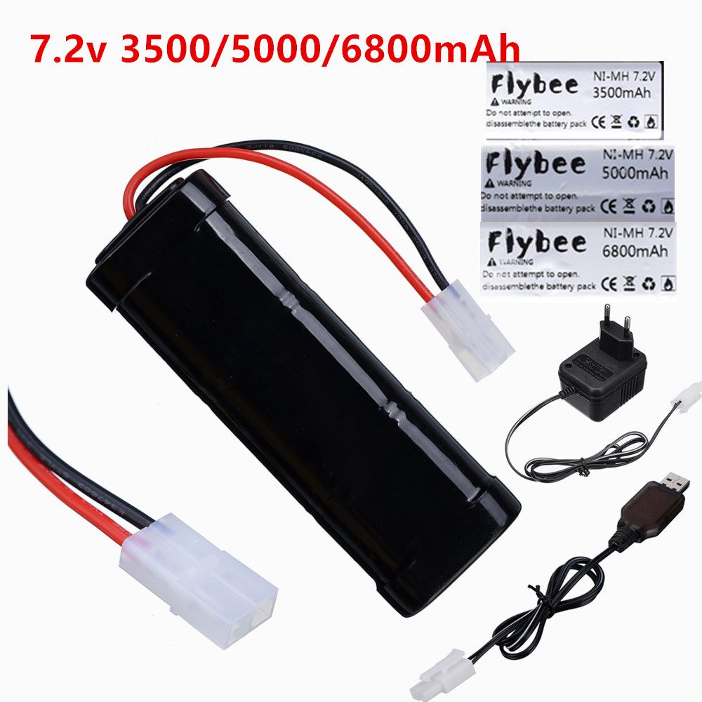 Baterai 7.2V Baru 5000/6800MAh - Rc Hobby Tank ulasan dan harga