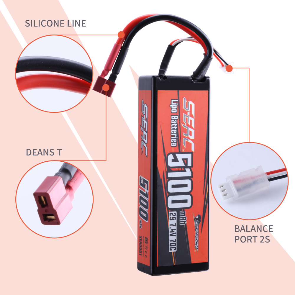 Sunpadow 2S 7.4V baterai Lipo  - Rc Hobby Tank ulasan dan harga