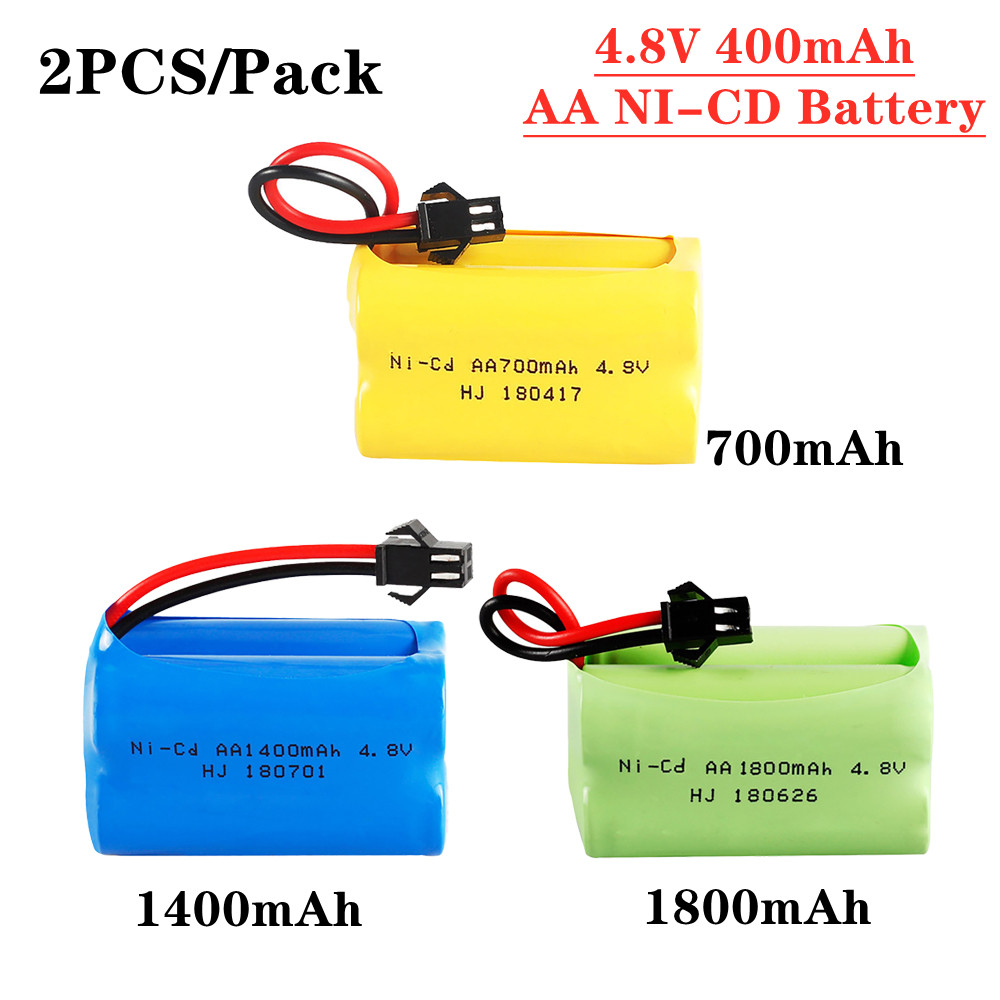 Baterai NiCd 4.8v 700/1400/180 - Rc Hobby Tank ulasan dan harga