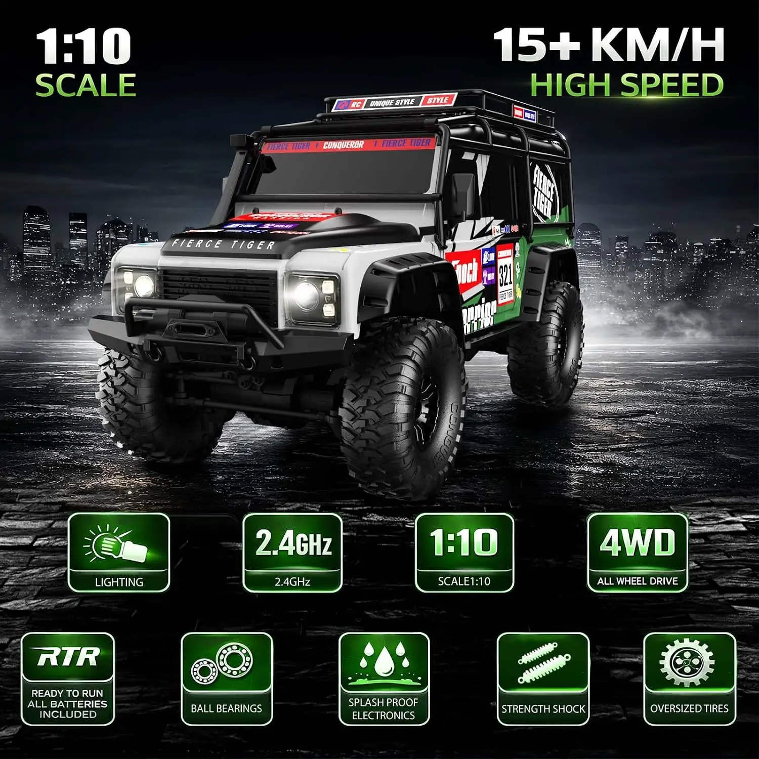 Mobil RC Crawler Skala 1/10 RT - Rc Hobby Off Road ulasan dan harga