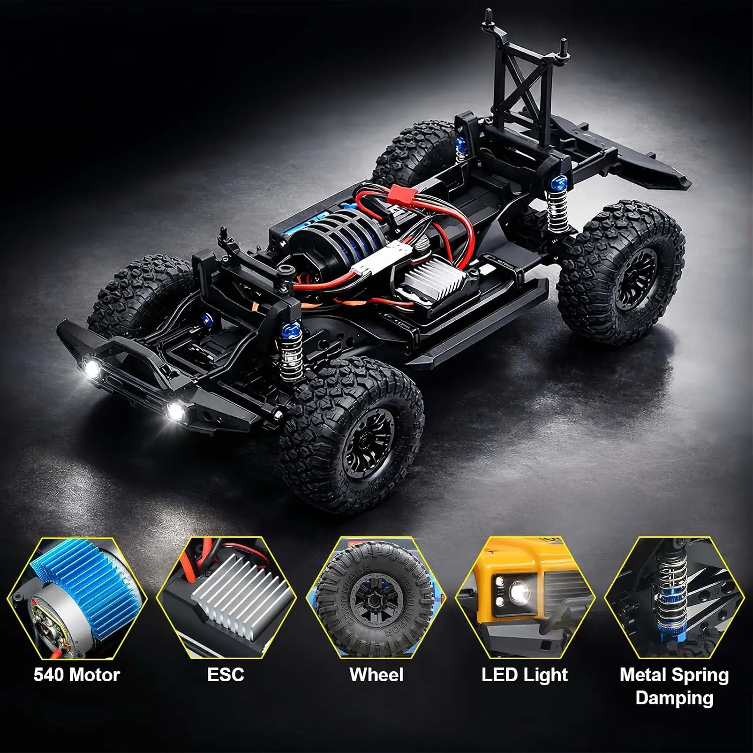 Mobil RC Crawler Skala 1/10 RT - Rc Hobby Off Road ulasan dan harga