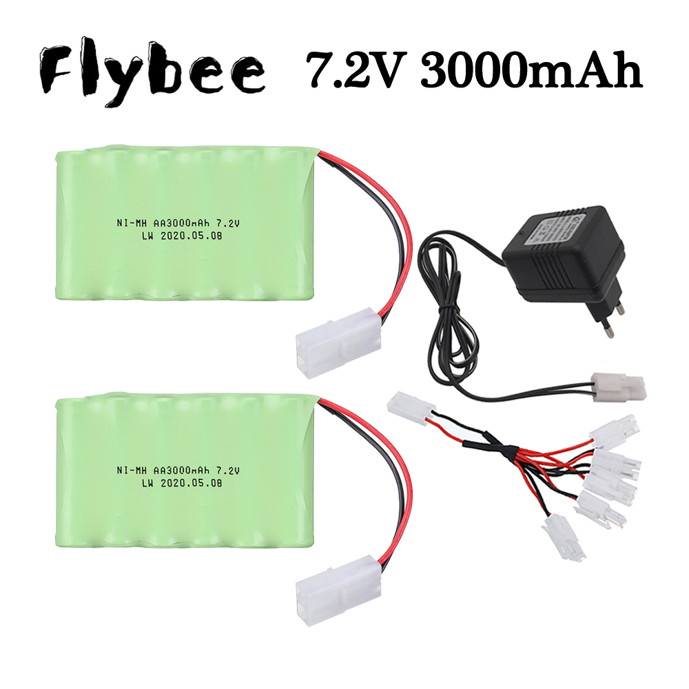 Baterai 3000mah 7.2V, untuk mo - Rc Hobby Tank ulasan dan harga