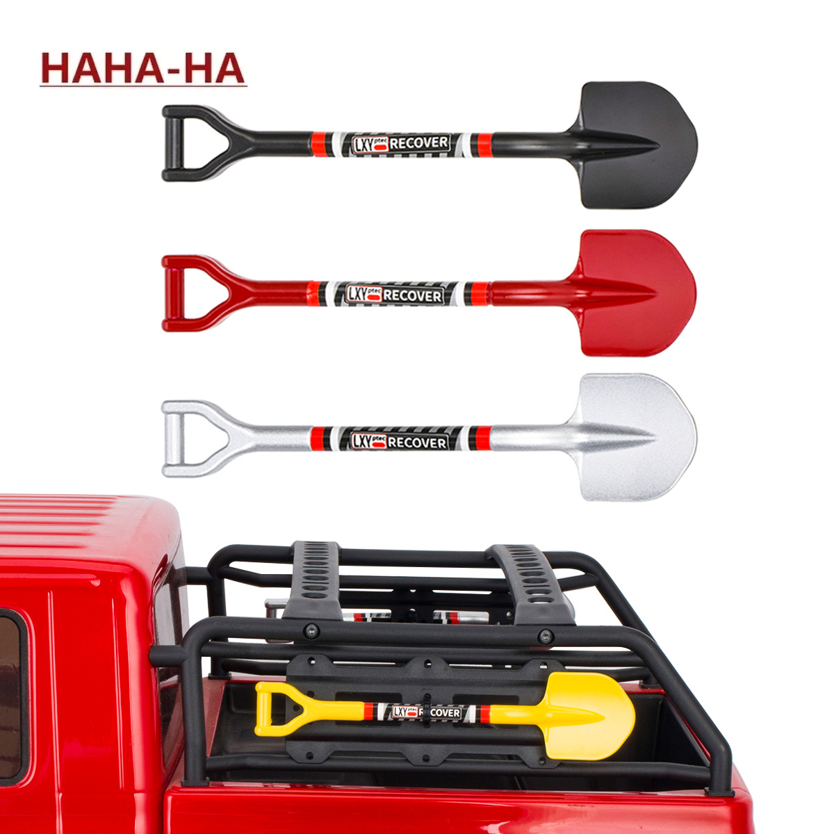 Dekorasi Sekop Logam Simulasi  - Rc Crawler 4X4 ulasan dan harga