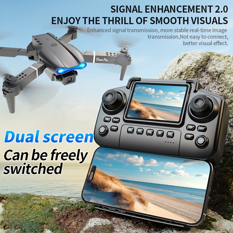 Drone Lipat E99 PRO MAX dengan - Rc Hobby Helicopter ulasan dan harga