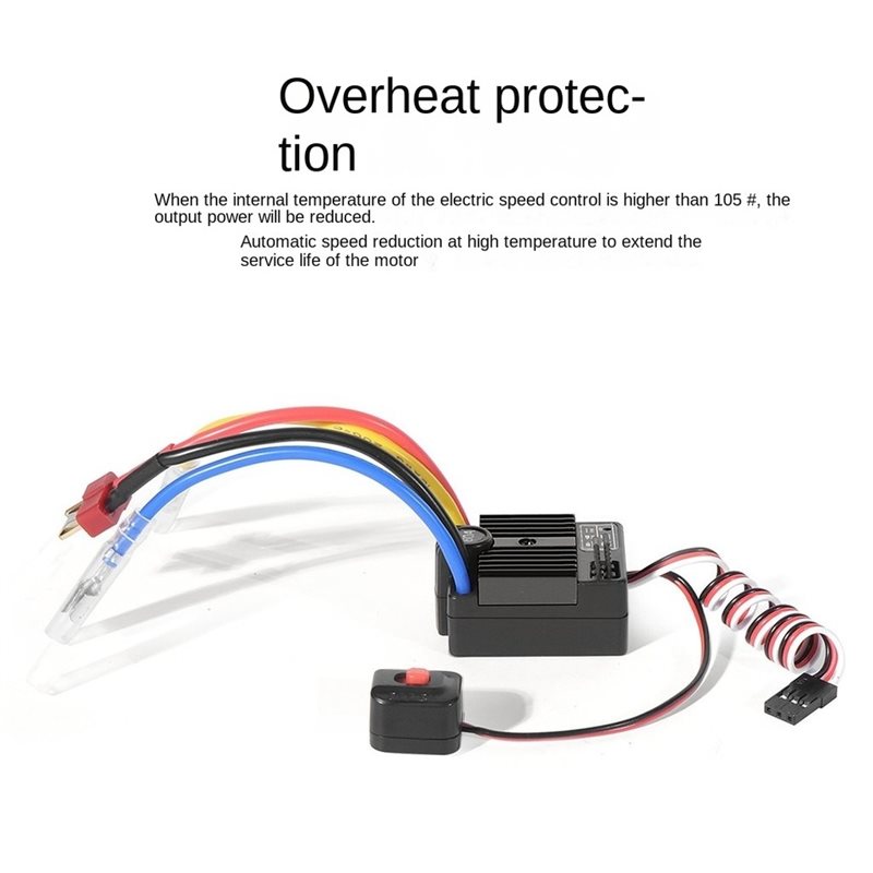 BEDW-HG1060 ESC Brushed Tahan  - Esc Waterproof 60A ulasan dan harga