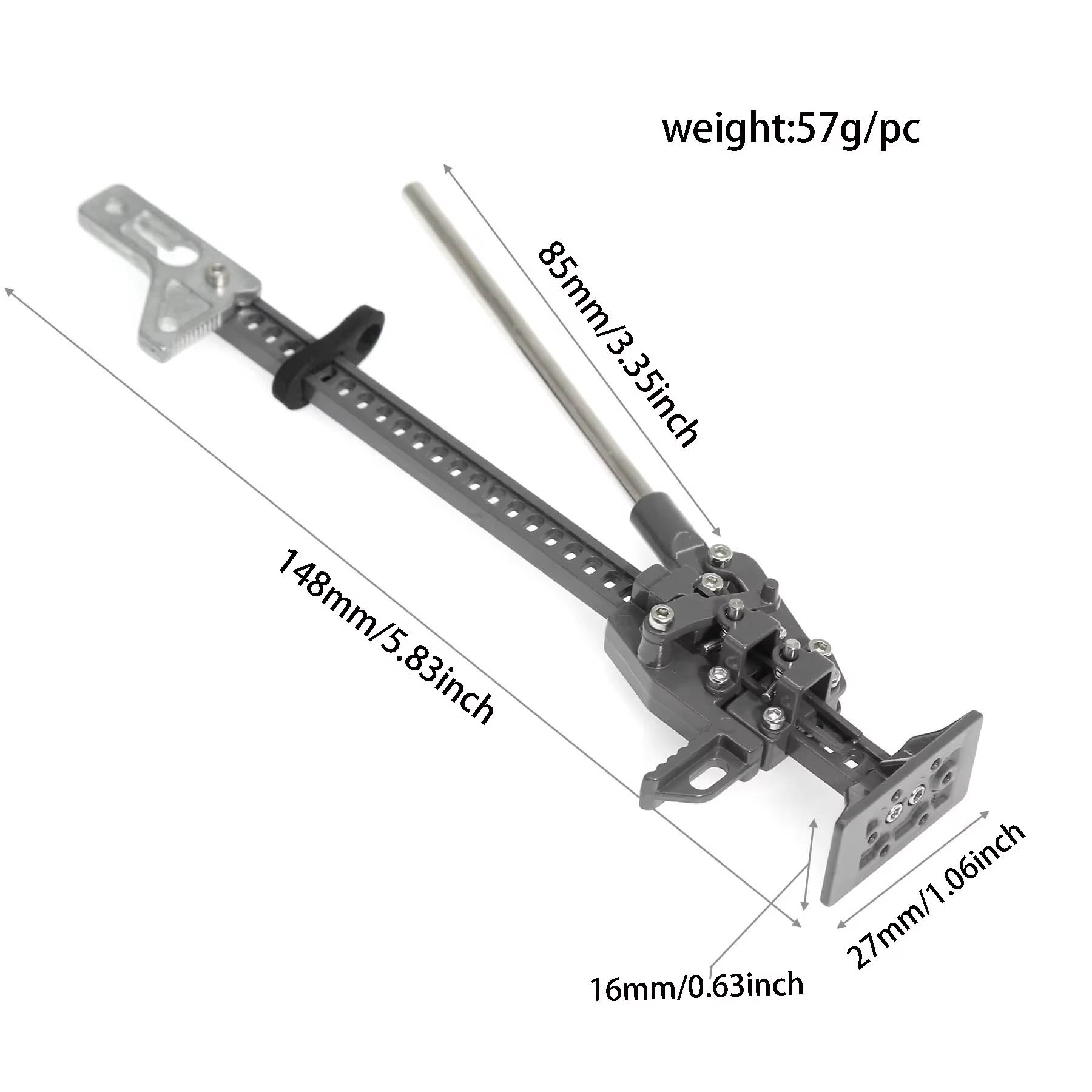 1PC Dongkrak Pengangkat Logam  - Rc Crawler 4X4 ulasan dan harga