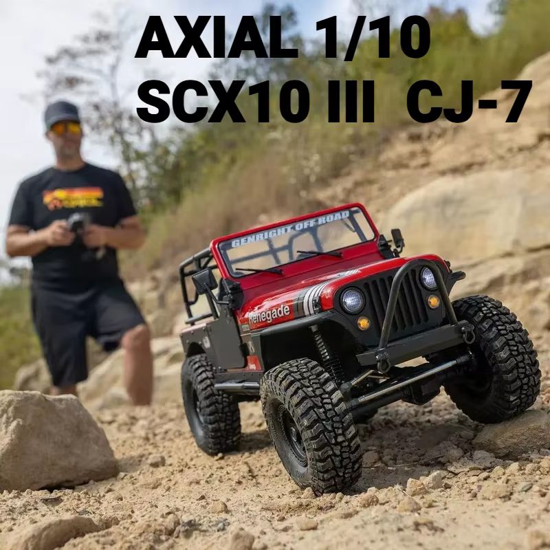 Axial 1/10 Scx10 Iii Cj-7 4WD  - Rc Hobby Off Road ulasan dan harga