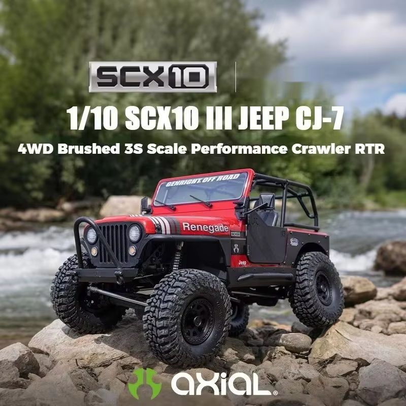 Axial 1/10 Scx10 Iii Cj-7 4WD  - Rc Hobby Off Road ulasan dan harga