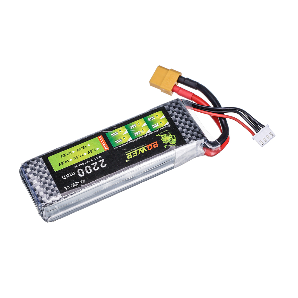 Baterai Lipo 3S 11.1V 2200mAh  - Rc Hobby Helicopter ulasan dan harga
