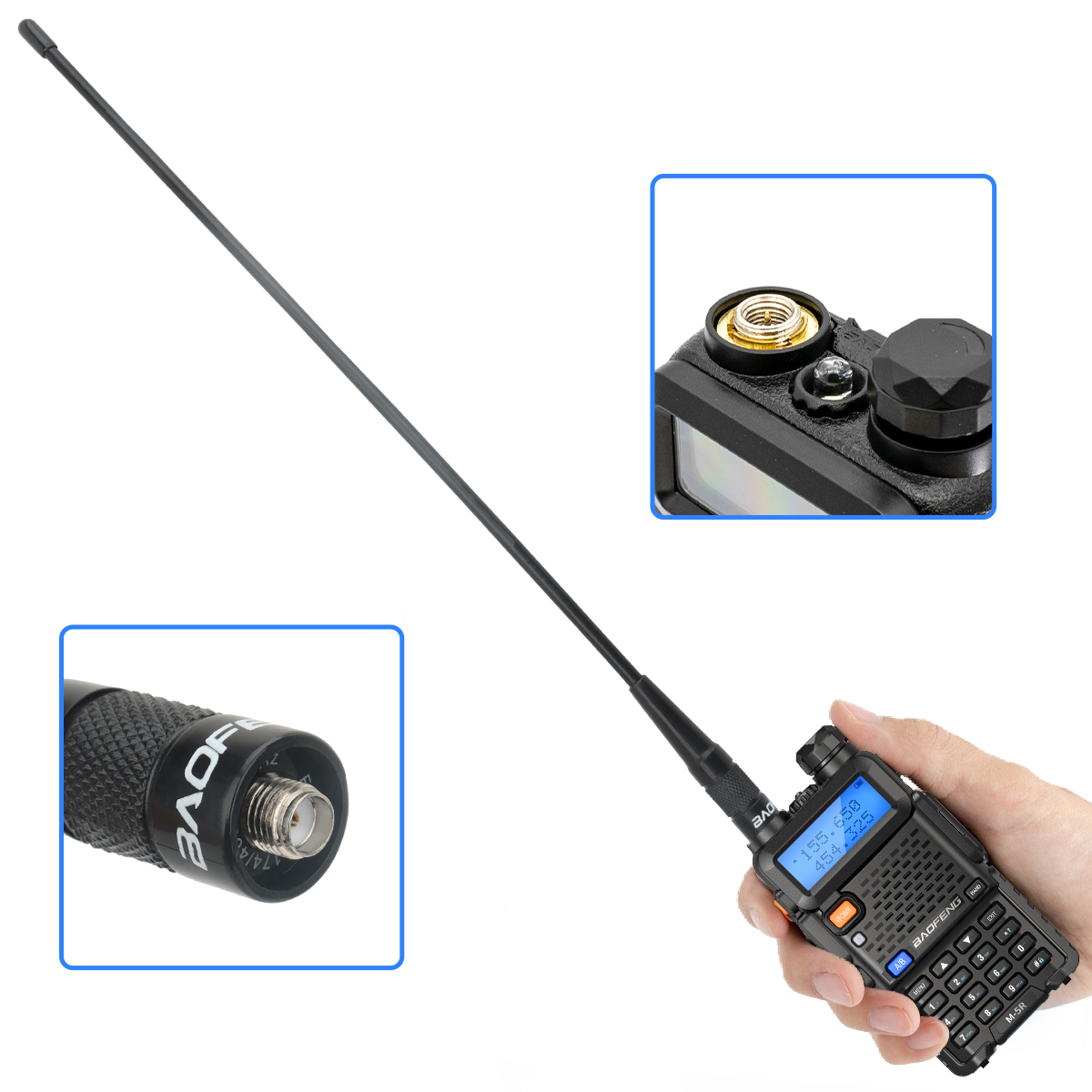 ABBREE Walkie Talkie Antena AR - Rc Drift Car Brushless ulasan dan harga