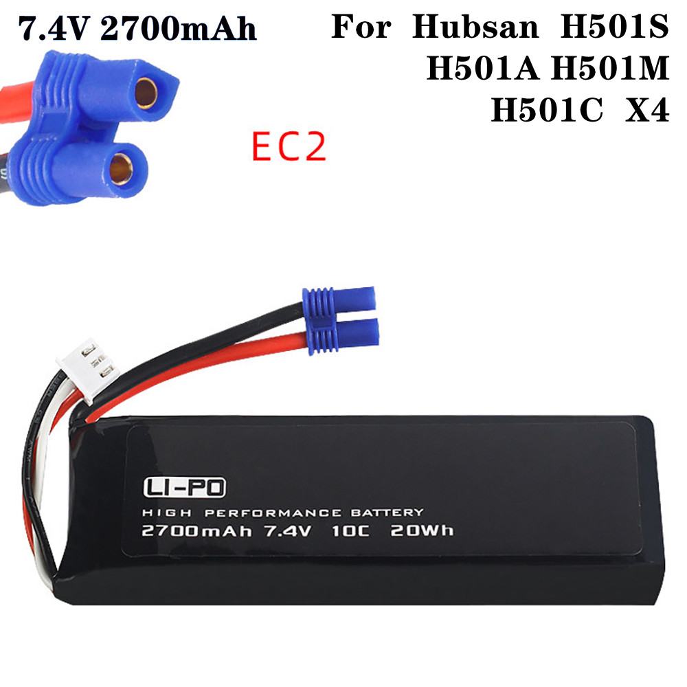 Baterai asli 7.4V 2700mAh 10C  - Rc Hobby Helicopter ulasan dan harga
