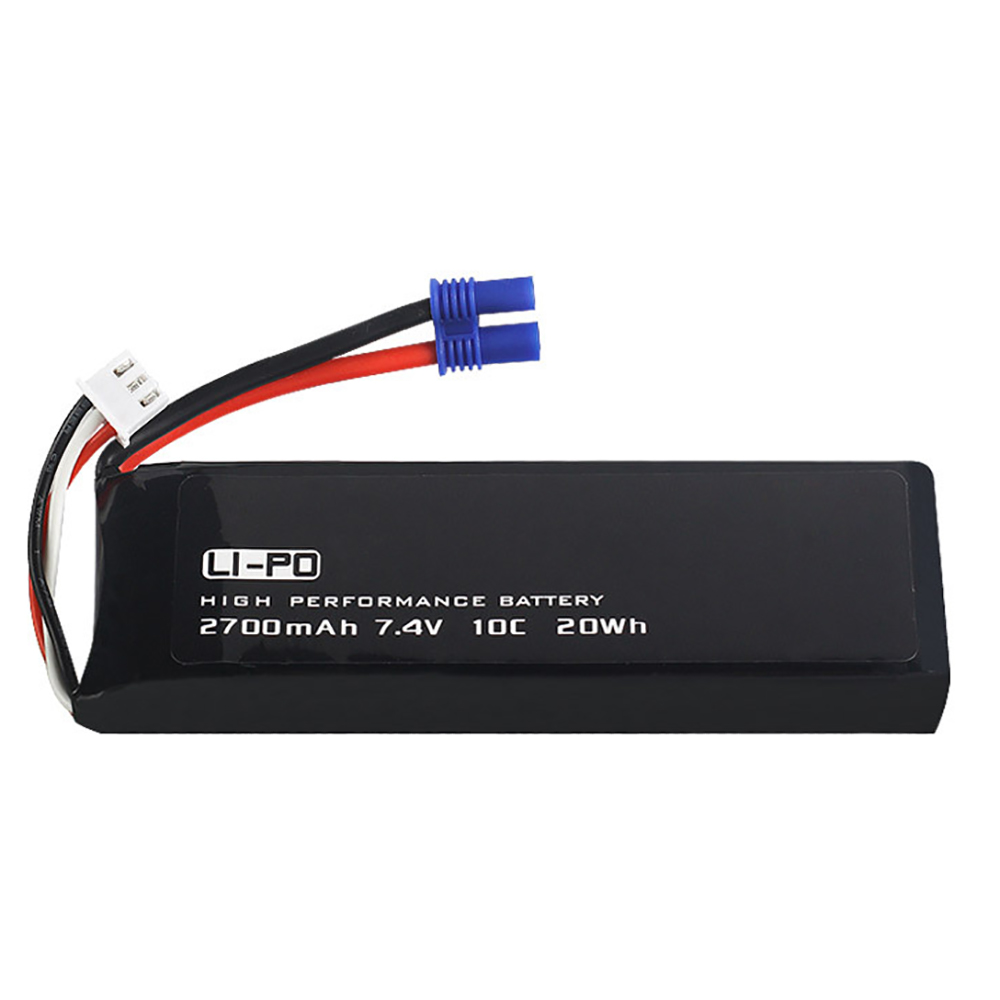Baterai asli 7.4V 2700mAh 10C  - Rc Hobby Helicopter ulasan dan harga